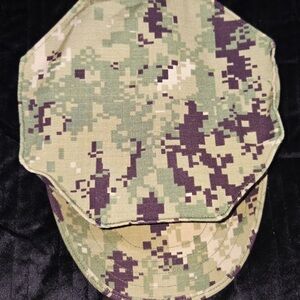 USMC COVER GARRISON MARPAT WOODLAND US MARINE CORPS CAP HAT 7 3/4